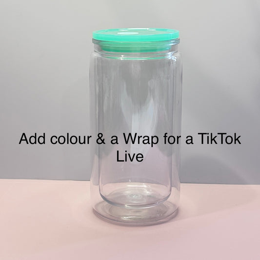 (A) Acrylic Snow Globes 16oz