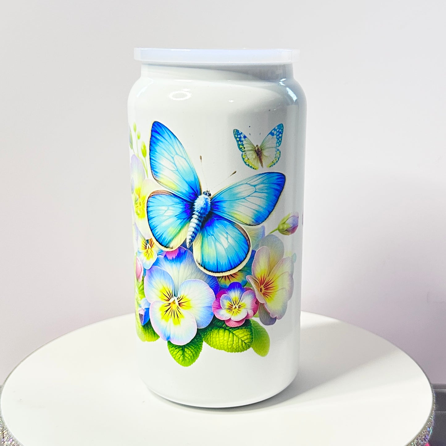 Sublimation Metal Glow in the dark Can Cup