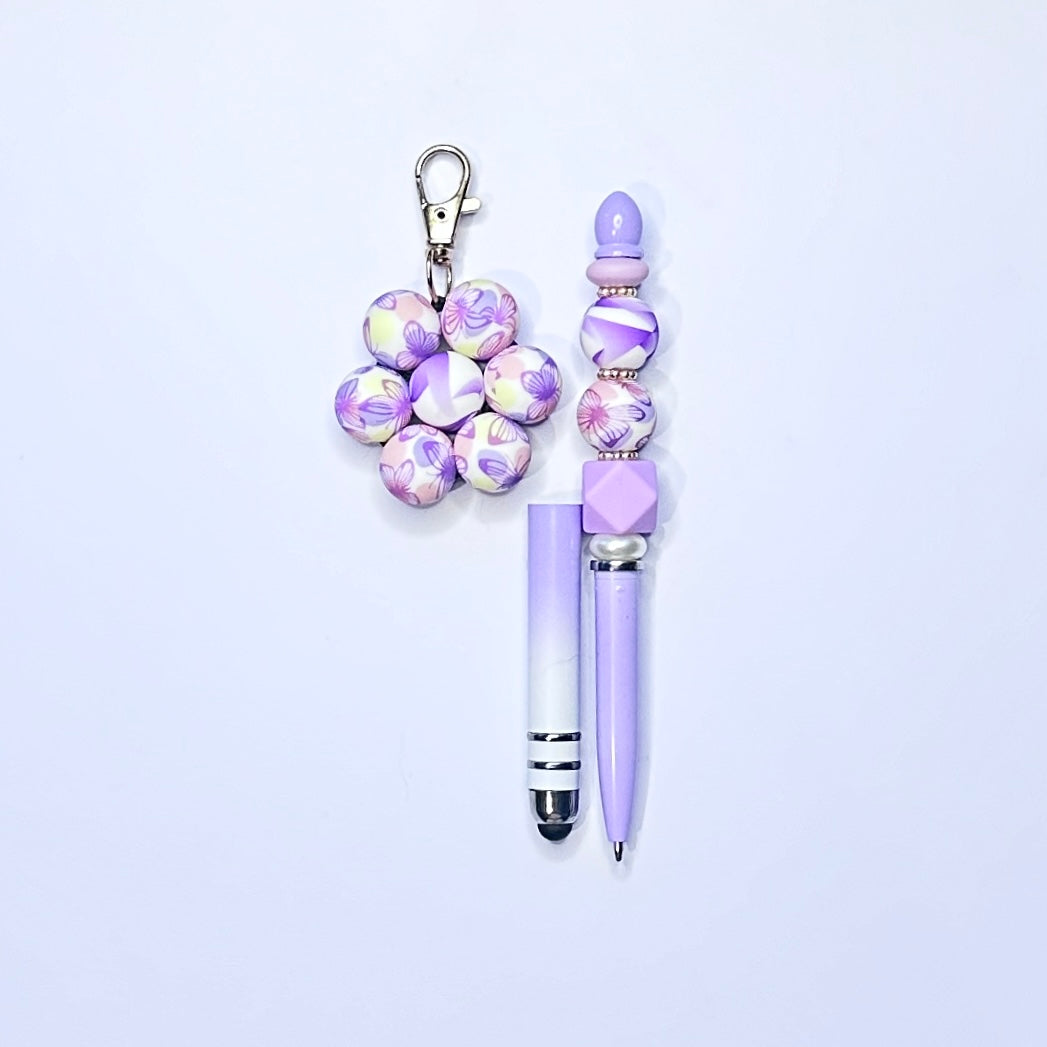 Stylus/Pen Duo with Bag Charm